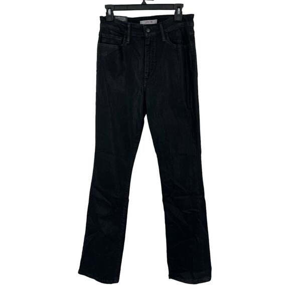 Joe's Jeans High Rise Boot Cut coated black size 30 - Picture 1 of 6